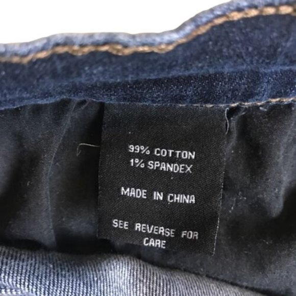 RSQ Jeans Tokyo Size 20 Super Skinny Dark Blue 29 W x 29 L - Picture 10 of 11